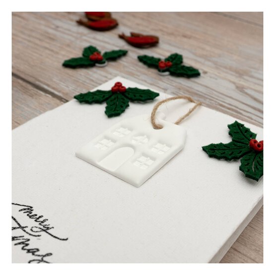 Ceramic House Embellishments 4 Pack image number 3