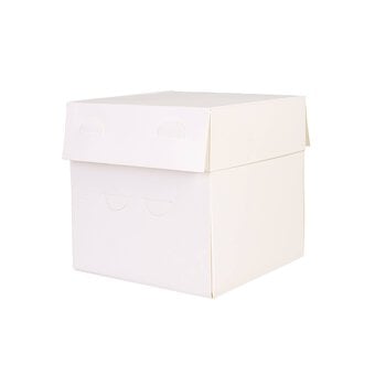 White Cake Box 6 Inches