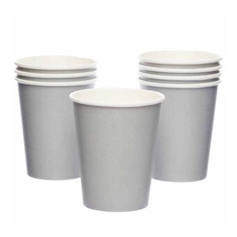 Graphite Paper Cups 8 Pack