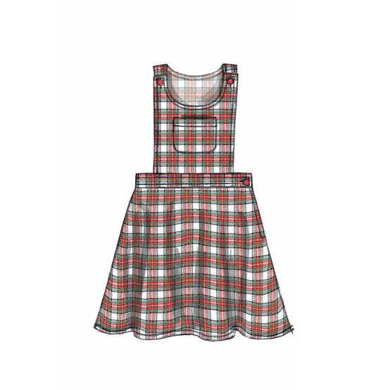 McCall’s Girls’ Overalls Sewing Pattern M7459 (7-14) image number 3