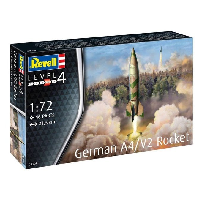 Revell German A4 V2 Rocket Model Kit 1:72 image number 1