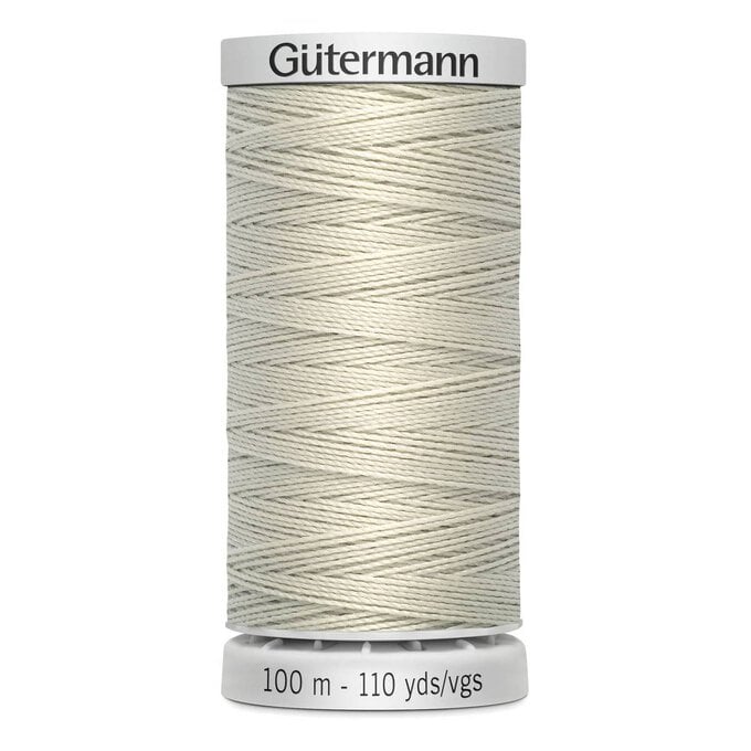 Gutermann Cream Upholstery Extra Strong Thread 100m (299) image number 1