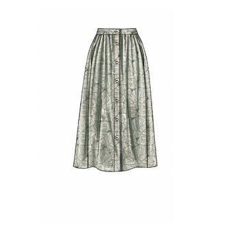 McCall&rsquo;s Women&rsquo;s Skirt Sewing Pattern M7981 (L-XL)