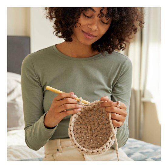 DMC Storage Basket Crochet Kit image number 3