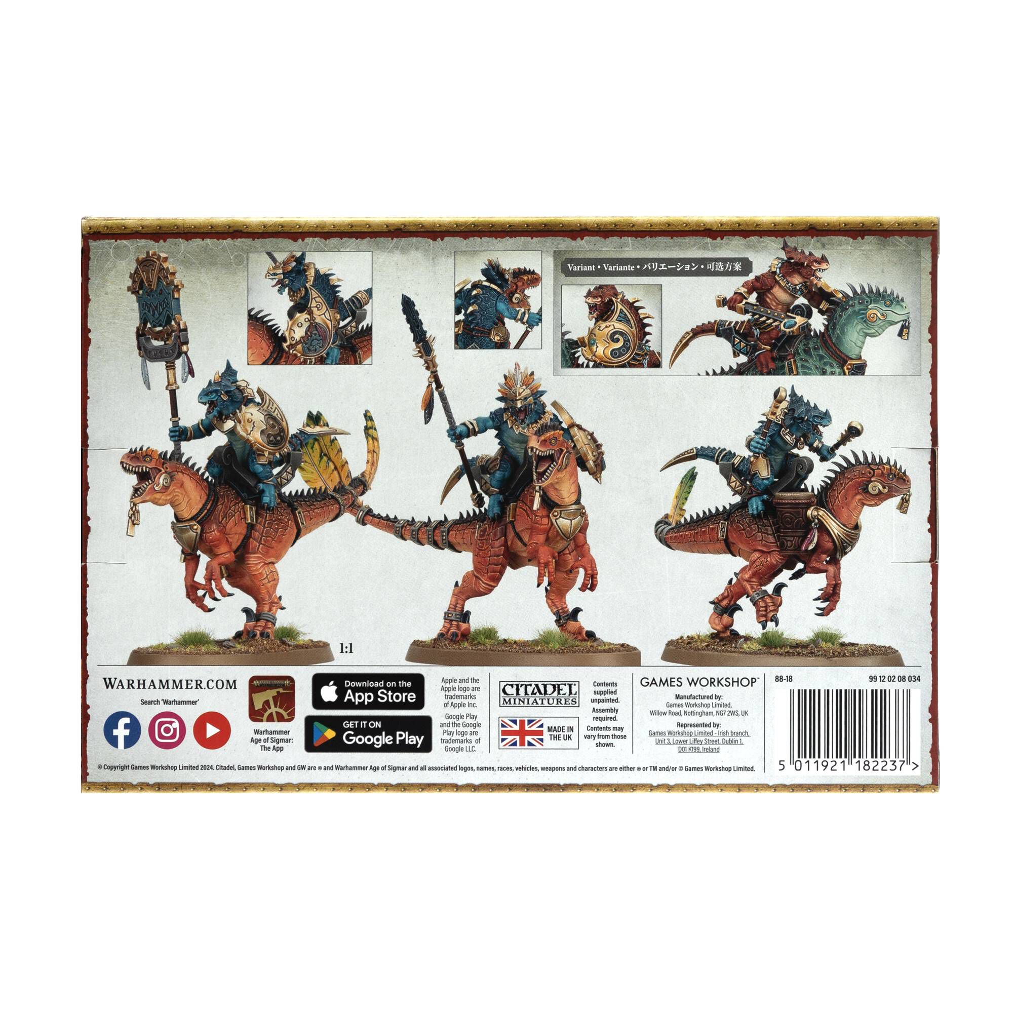 Warhammer Age of Sigmar Aggradon Lancers | Hobbycraft
