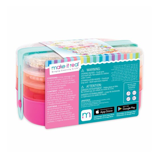 Make It Real Beads 2-Go DIY Jewellery Set image number 5