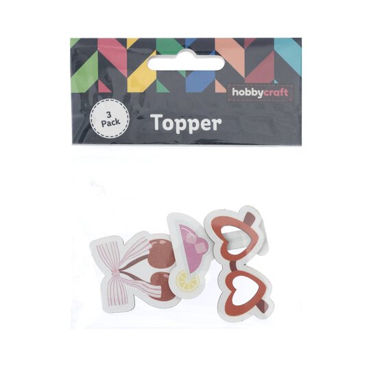 Bon Voyage Wooden Toppers 3 Pack image number 4