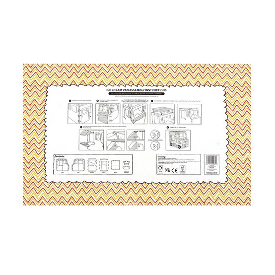 Colour-In Cardboard Ice Cream Van image number 5