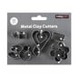 Assorted Shape Metal Clay Cutters 12 Pack image number 1