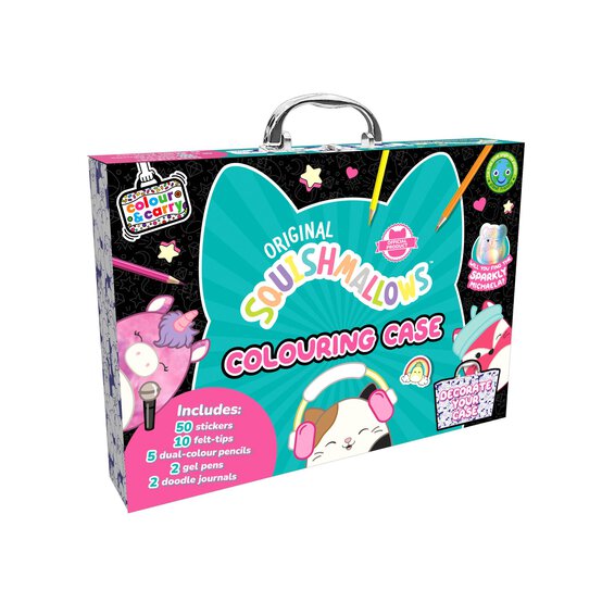 Original Squishmallows Colouring Case image number 1