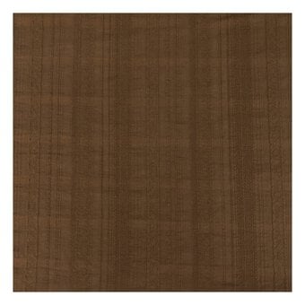 Brown Linen Weave Fabric by the Metre