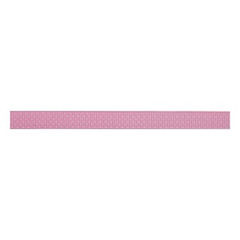 Pink Polka Dot Grosgrain Ribbon 10mm x 5m