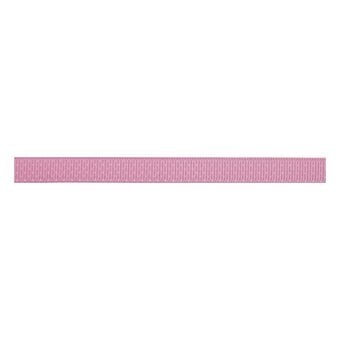 Pink Polka Dot Grosgrain Ribbon 10mm x 5m