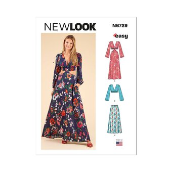 New Look Women's Separates Sewing Pattern 6729 (6-18)