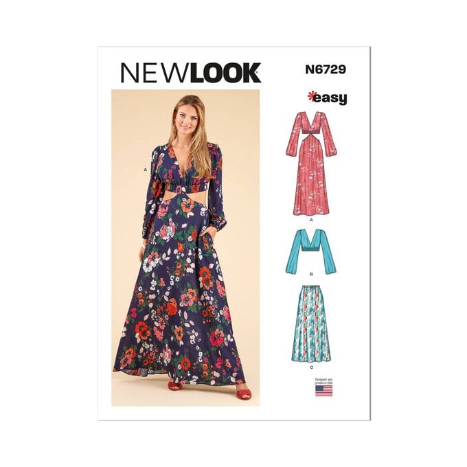 New Look Women's Separates Sewing Pattern 6729 (6-18) image number 1