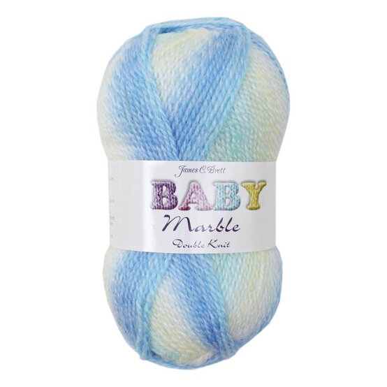 James C Brett Winter Sky Baby Marble DK Yarn 100g image number 1