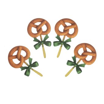Pretzel Card Toppers 4 Pack 