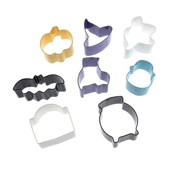 Halloween Cookie Cutters 8 Pack 