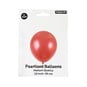 Red Pearlised Latex Balloons 8 Pack image number 3