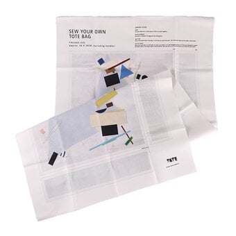 Tate Dynamic Suprematism Sew Your Own Tote Bag Kit image number 6