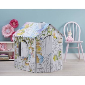 Colour-In Cardboard Fairy Playhouse 88cm image number 5