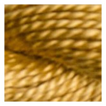 DMC Yellow Pearl Cotton Thread Size 5 25m (729)