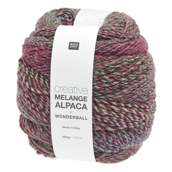 Rico Creative Forest Melange Alpaca Wonderball DK 100g image number 1
