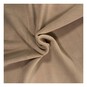 Light Beige Stretch Fleece Fabric by the Metre image number 1