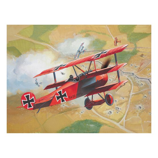 Revell Fokker Dr. 1 Triplane Model Kit 1:72 image number 6