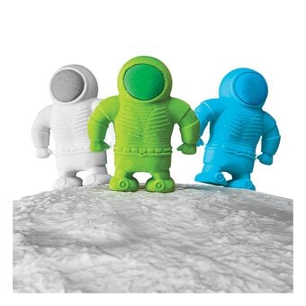 Astronaut Erasers 3 Pack