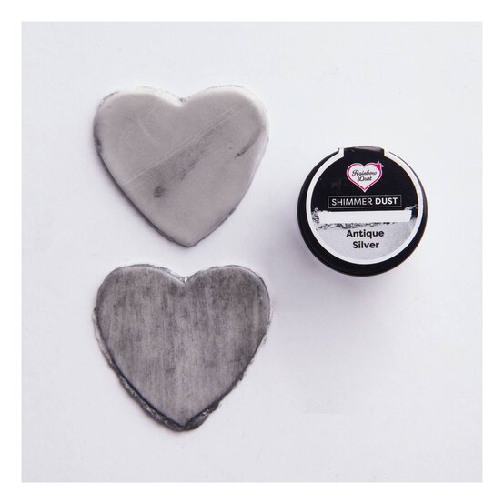 Rainbow Dust Antique Silver Shimmer Dust 3g   image number 2