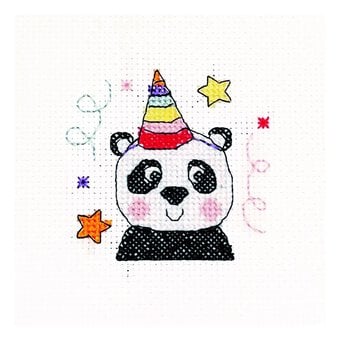 Panda Mini Cross Stitch Kit image number 2