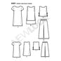 New Look Women's Dress and Separates Sewing Pattern 6461 image number 2