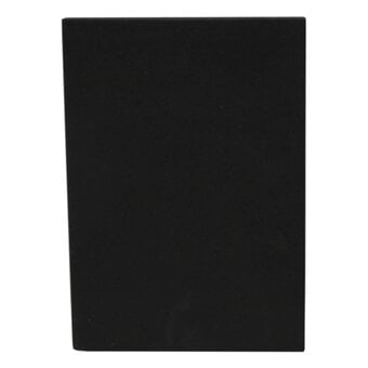 Black Thick Foam Sheet 21cm x 30cm