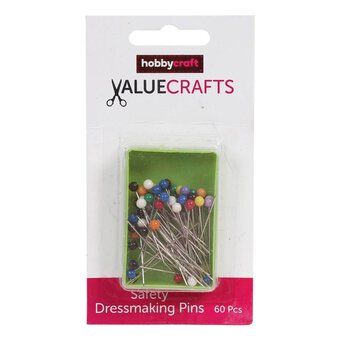 Dressmaking Pins 60 Pack