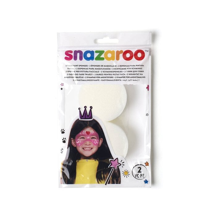 Snazaroo High Density Sponges 2 Pack