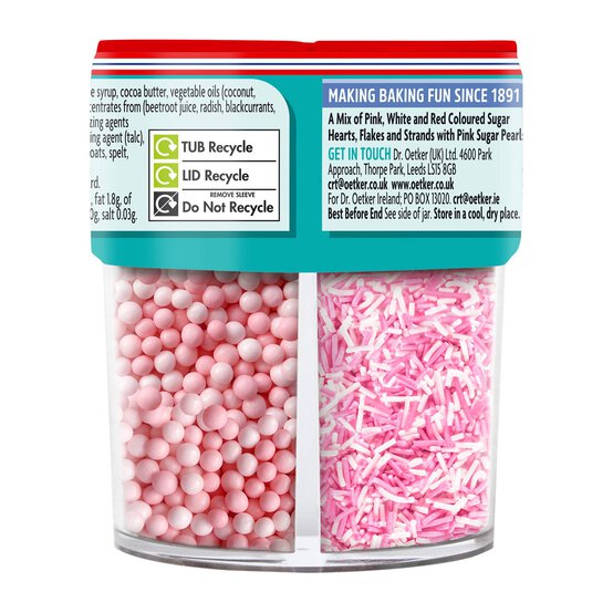 Dr. Oetker Party Pink Sprinkles Mix 82g  image number 3