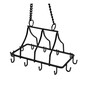 Doll&rsquo;s House Pot and Pan Hanger  image number 1