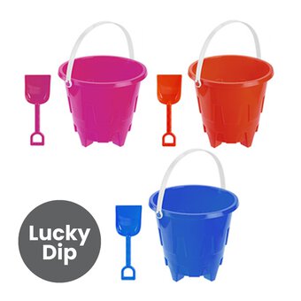 Assorted Castle Bucket and Spade