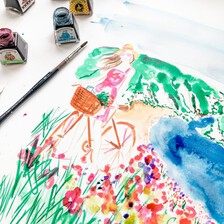 Get Started in Drawing Inks with Eleni Sofroniou and Winsor and Newton