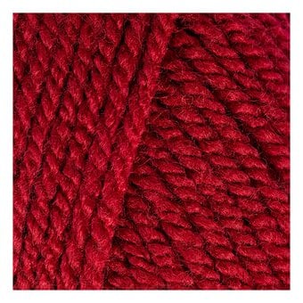Knitcraft Red Everyday Aran Yarn 100g image number 2