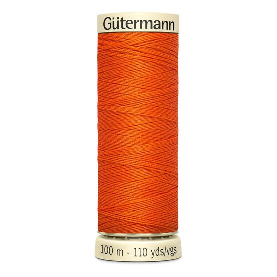 Gutermann Orange Sew All Thread 100m (351) image number 1