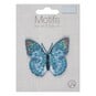 Trimits Blue Sequin Butterfly Iron-On Patch image number 2