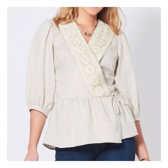 New Look Women's Top Sewing Pattern 6720 (6-18) image number 4