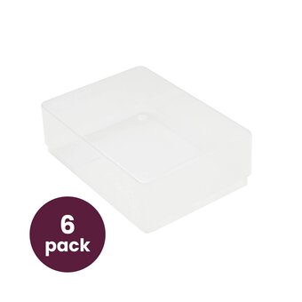 Plastic Storage Box A6 6 Pack Bundle
