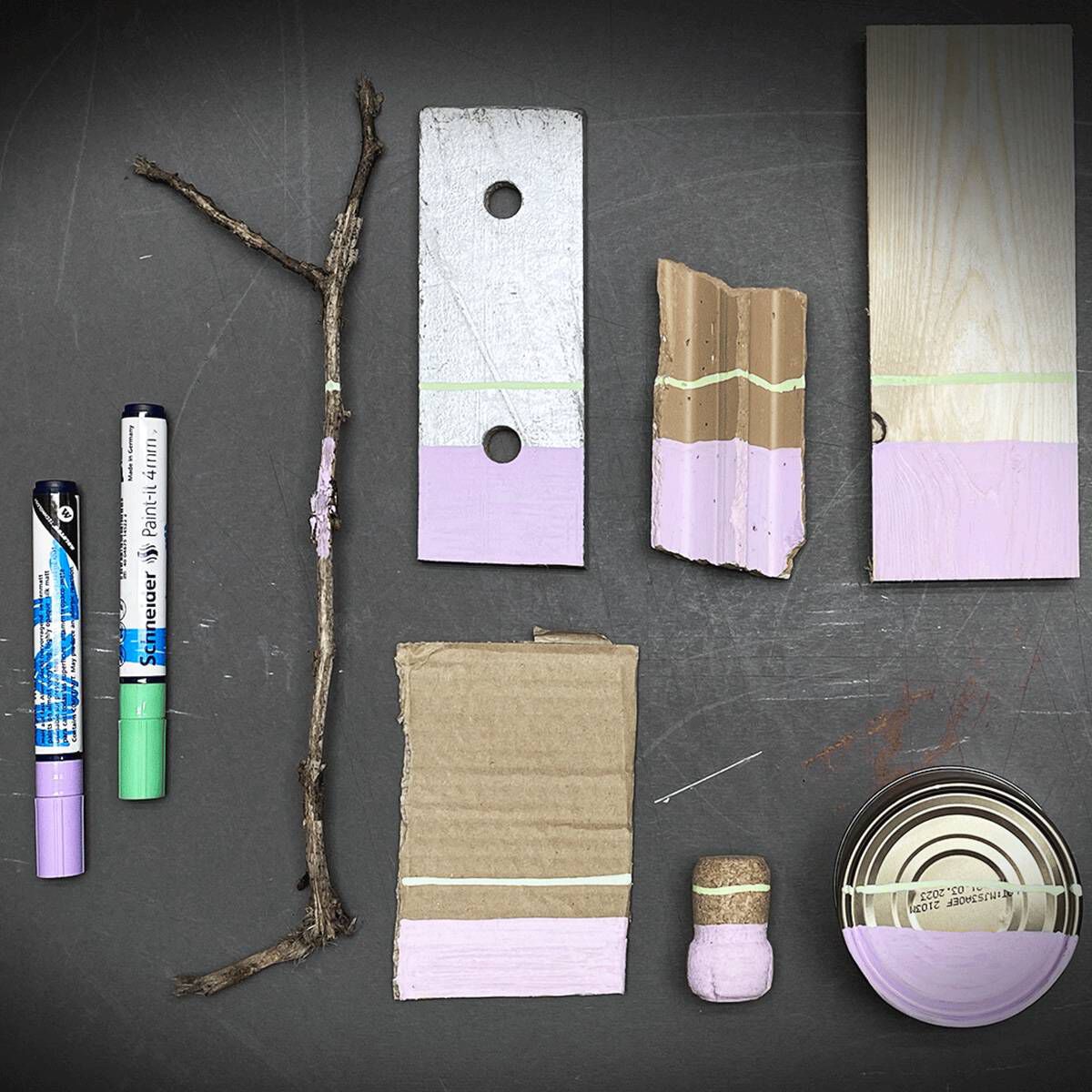 Schneider Set 3 Acrylic PaintIt Markers 2mm 6 Pack Hobbycraft