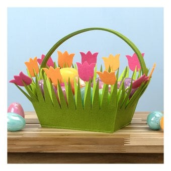 Tulip Felt Bucket 