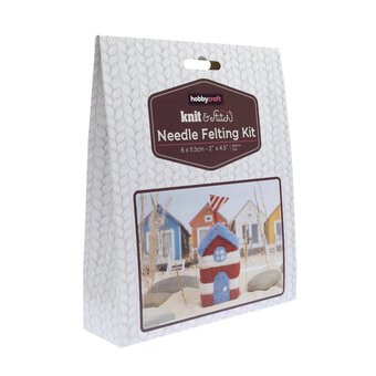 Beach Hut Felting Kit