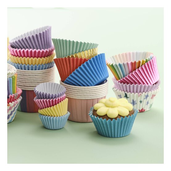 Whisk Pastel Mix Mini Cupcake Cases 100 Pack image number 9