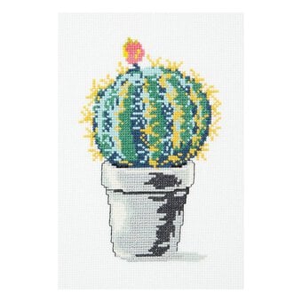 FREE PATTERN DMC Cactus Globe Cross Stitch 0099